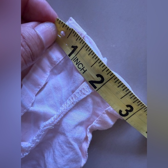 Ralph Lauren women's shorts in light pink with white stripes,  S. These short - Picture 7 of 12